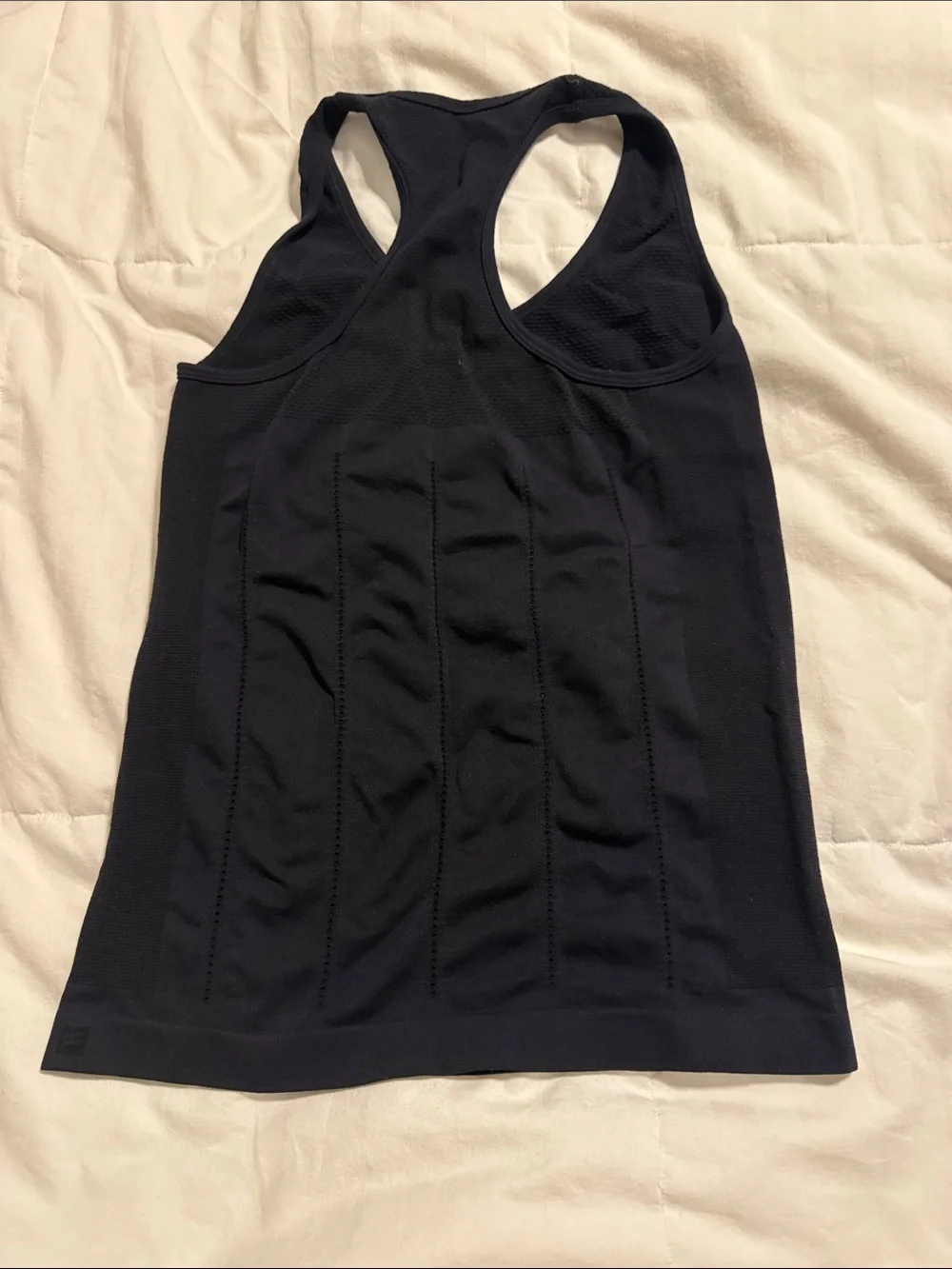 Fabletics - Black Racerback Performance Tank - Small - Picture 2 of 2